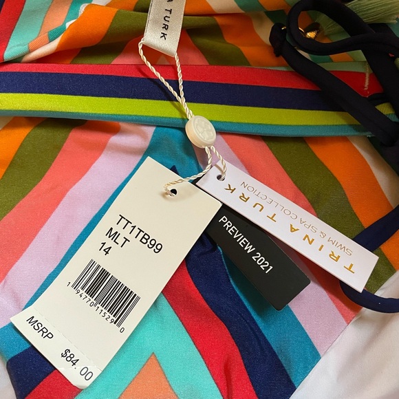 Trina Turk, swimsuit collection bottoms, size 14 NWT! - Picture 4 of 4